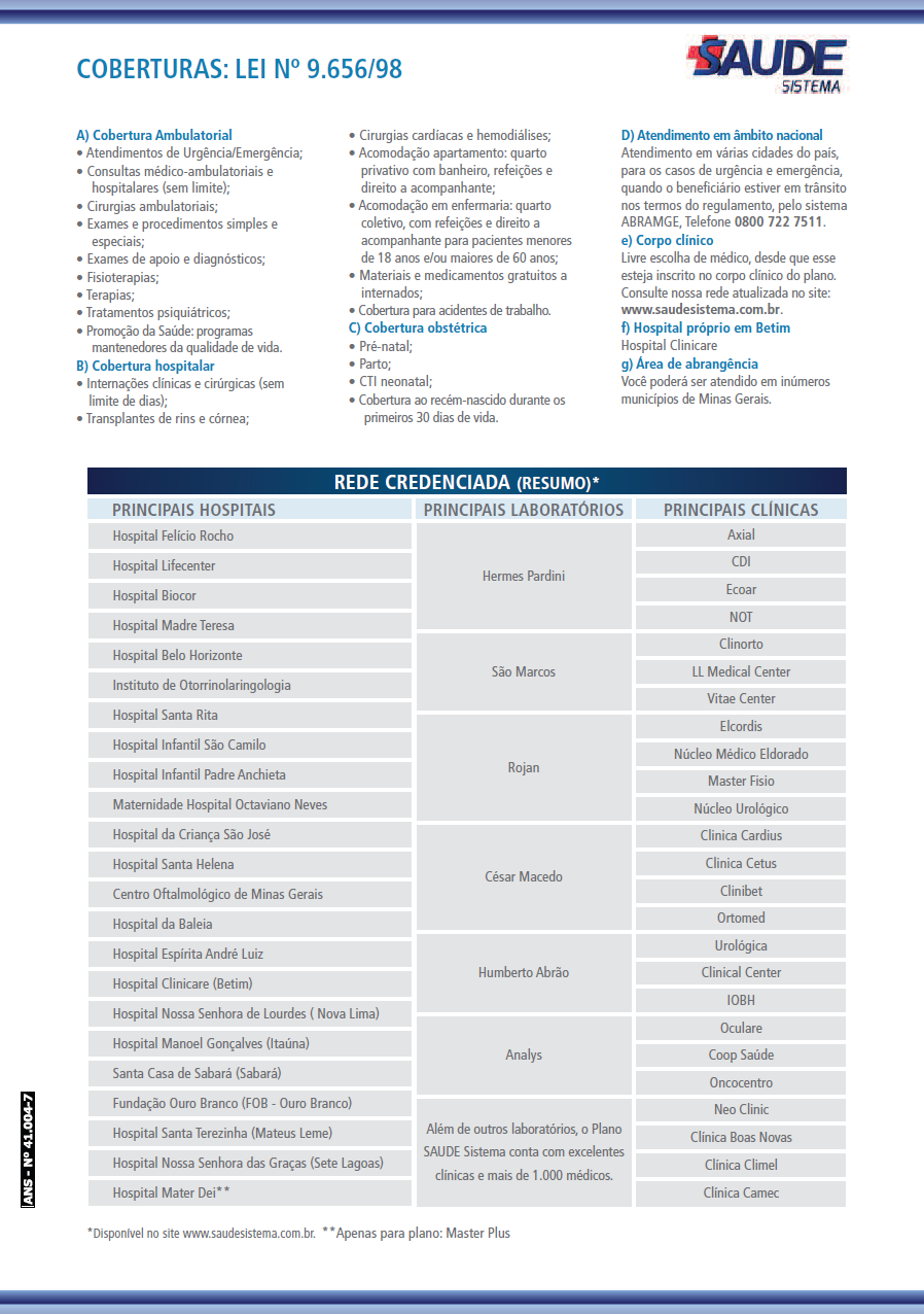 Rede NOSSA SAUDE Credenciados, PDF, Sistema de saúde